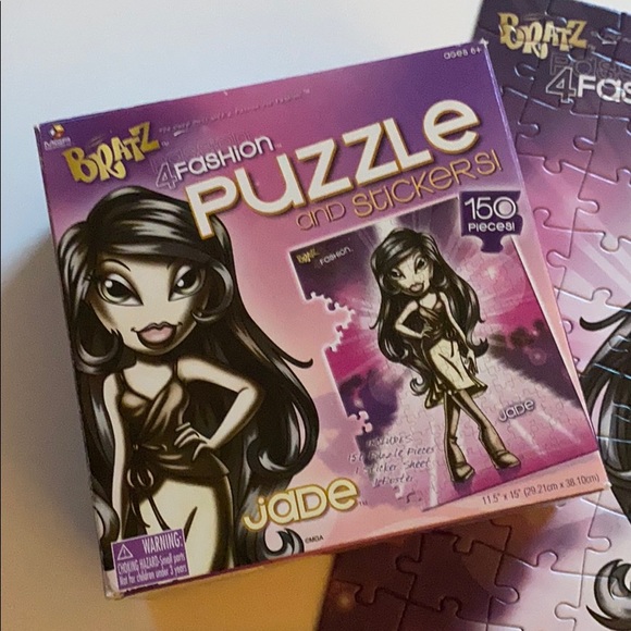 **RARE** Bratz Passion 4 Fashion Puzzle - Jade - Picture 5 of 9